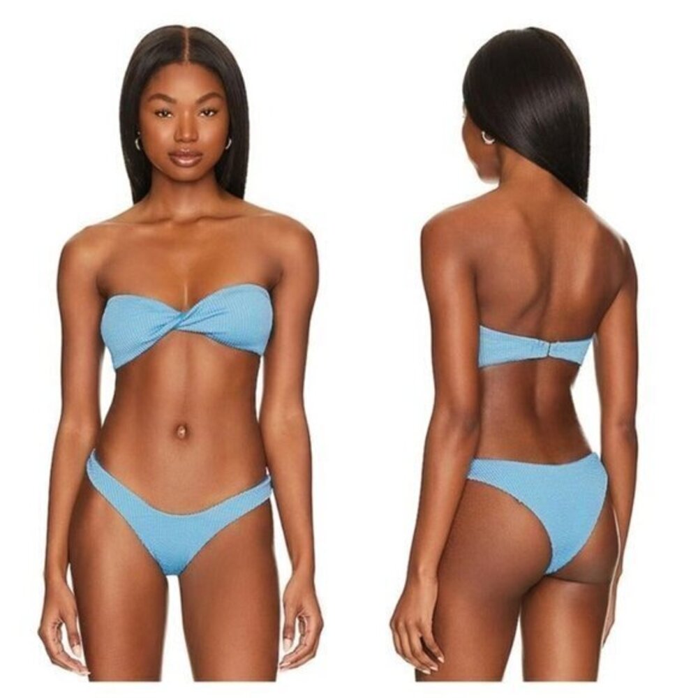 Camila Coelho Pilar Bikini Set - Blue